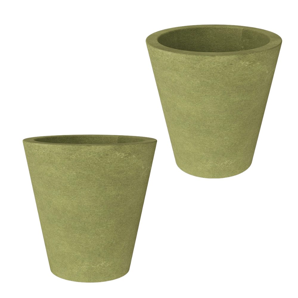 Serralunga - Planter New Pot Small Moleskin 3D Model