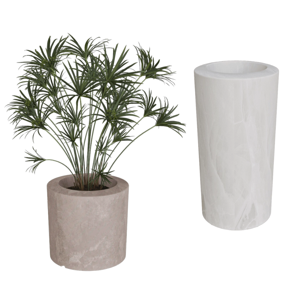 Serralunga - Planter Tubini 3D Model