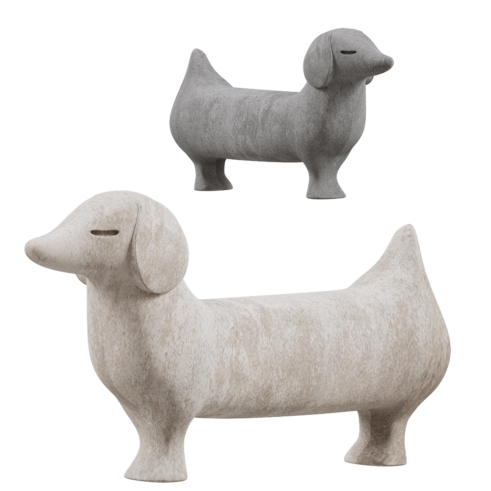 Serralunga - Stool Moleskin 3D Model