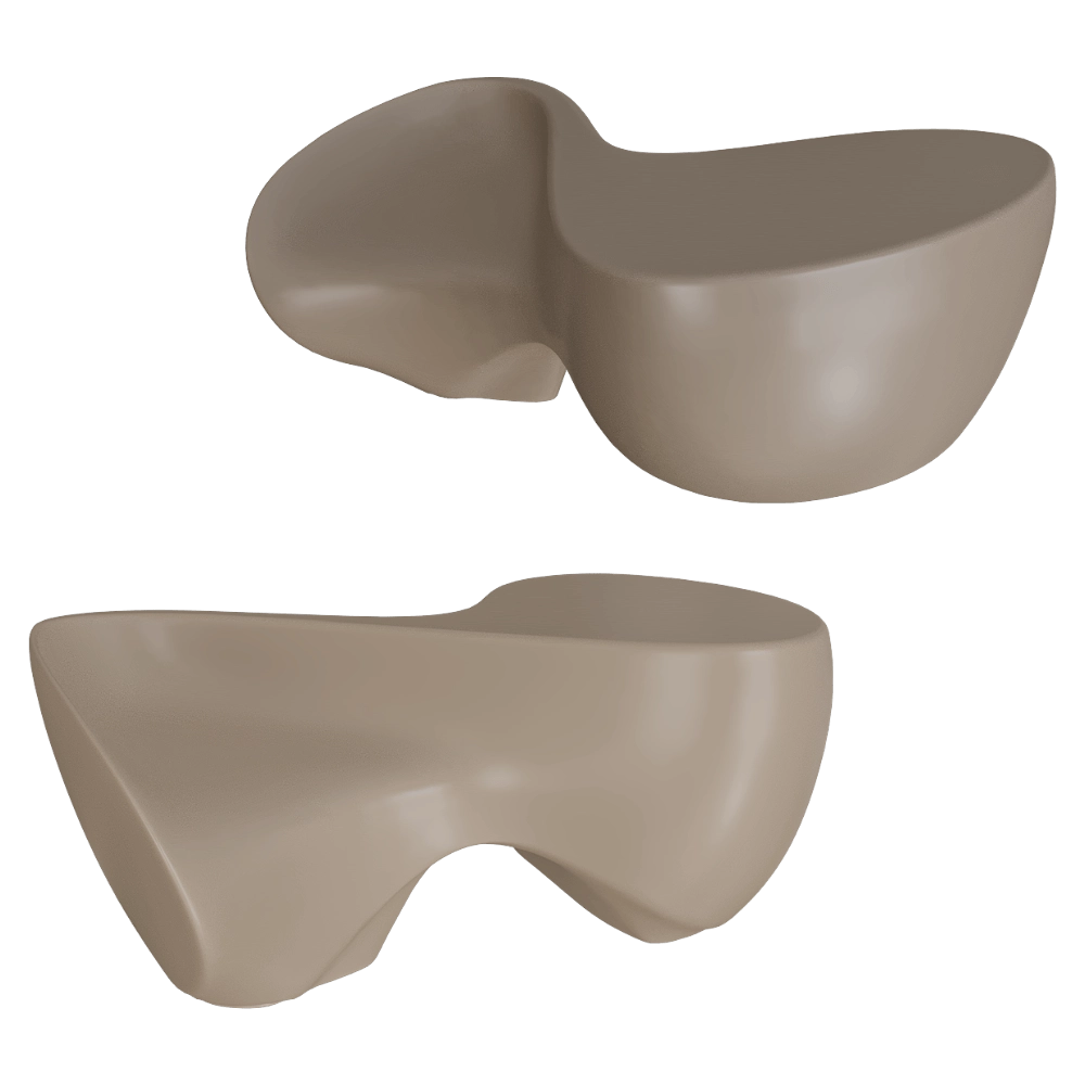 Serralunga - Table Ripple 3D Model