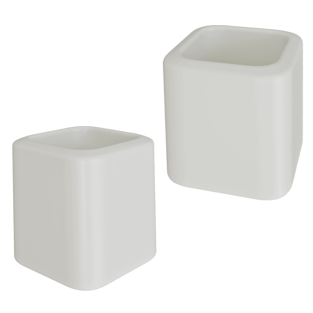 Serralunga - Wine cooler Skål Square 3D Model