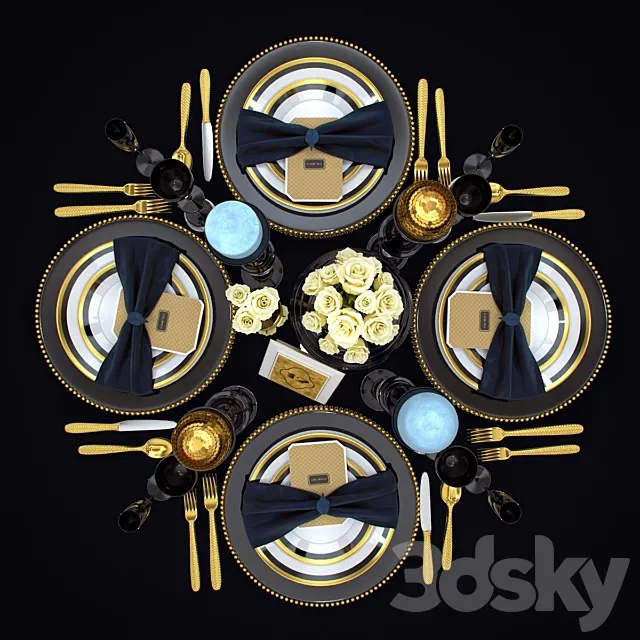 Service 37 items 3DModel