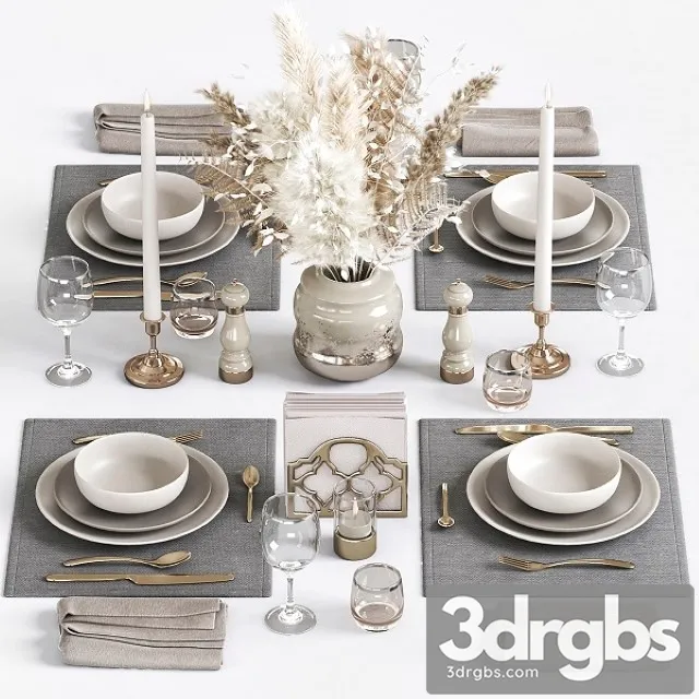 Serving 02 3D Model Free