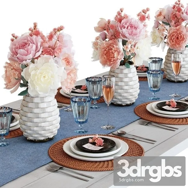 Serving Crate   Barrel 3D Model Free