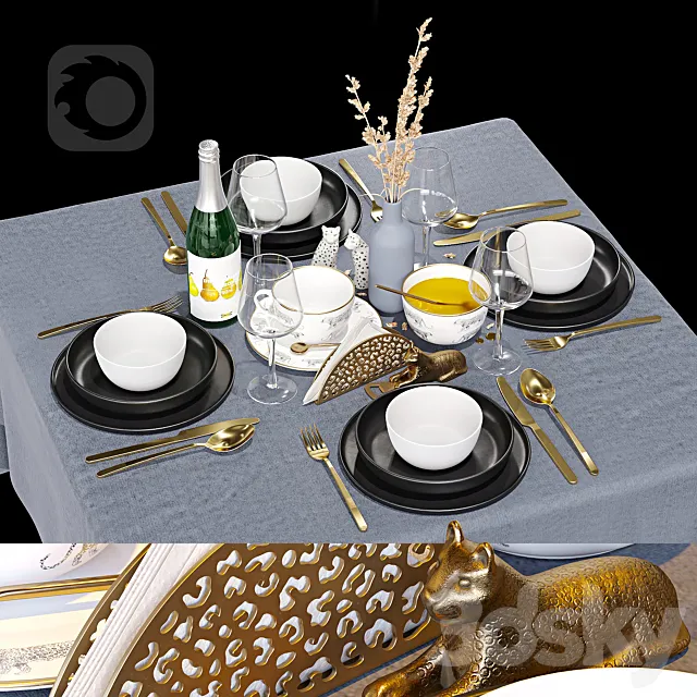 Serving H&M Home 3DModel