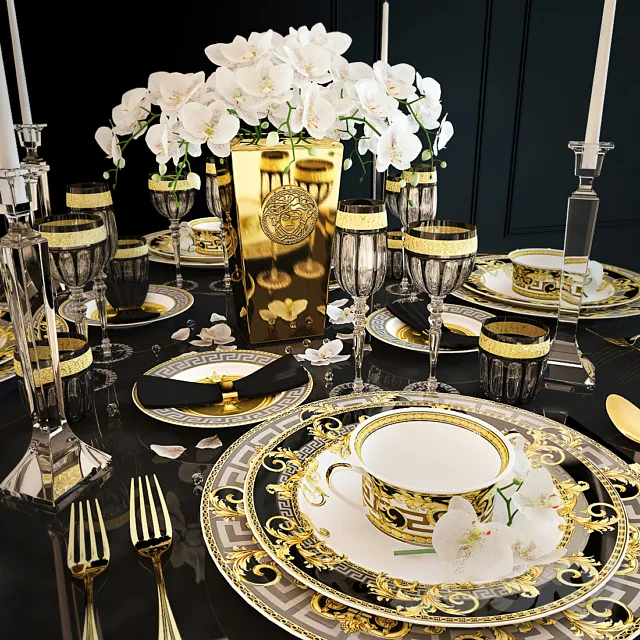 Serving Versace Prestige Gala 3DModel
