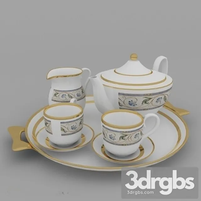 Serviz Table Ware 3D Model Free