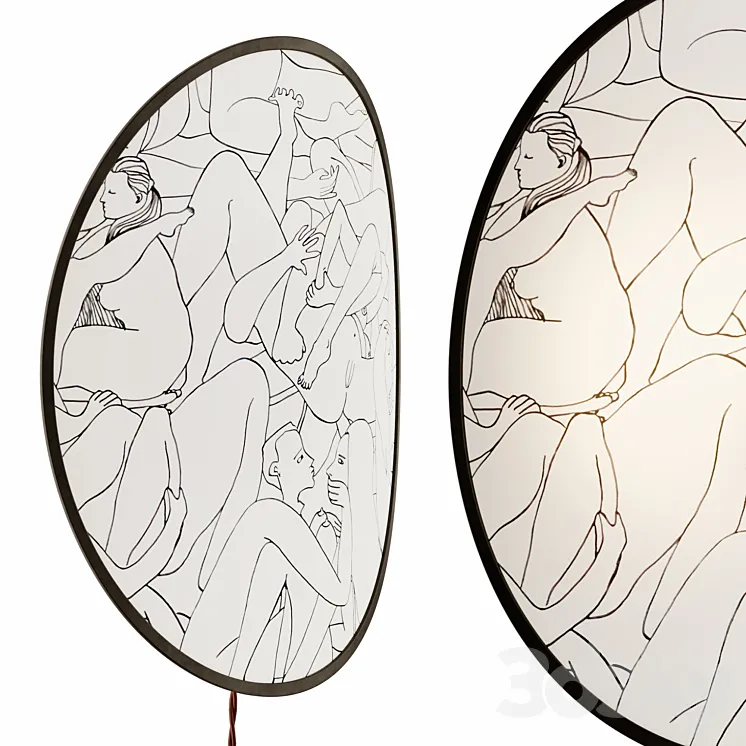 SERVOMUTO SATISFACTION | Wall Light 3D Model Free