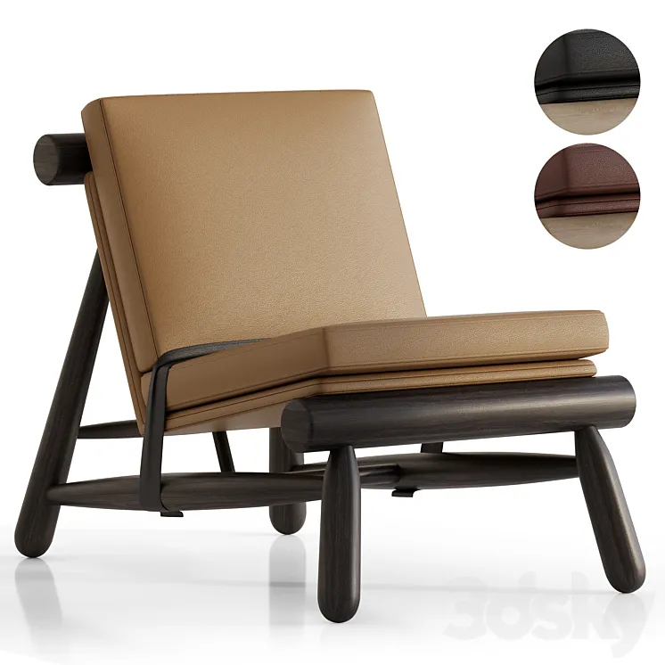 Seso Armchair - Collector Group 3D Model Free