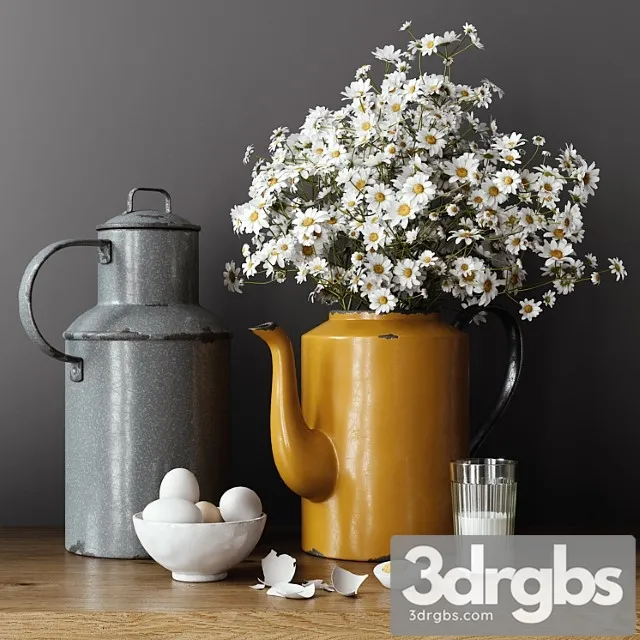 Set 001 3D Model Free