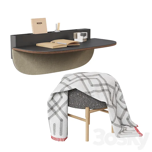 Set #1 Duna by GAN _ Dune by Bolzan Letti _ Bilbao by Bruno _ Decor by intoconcrete 3DModel