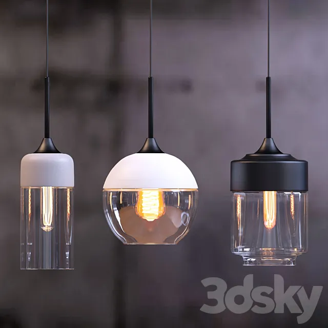Set chandeliers K & C Free Download