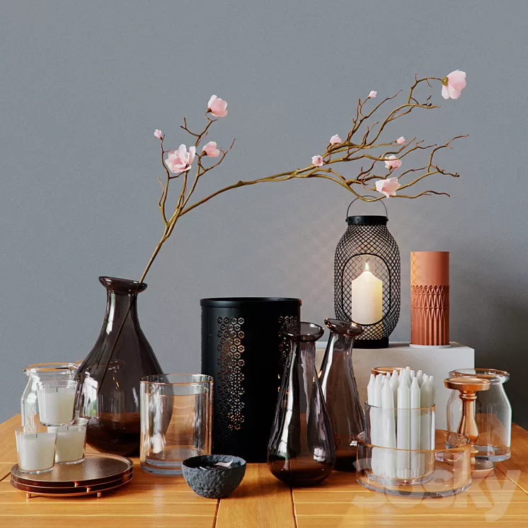 Set decoration from IKEA 3D Model