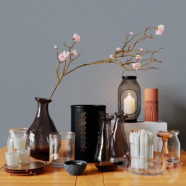 Set decoration from IKEA 3DModel