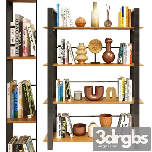 Set Decorative Vol1 3D Model Free