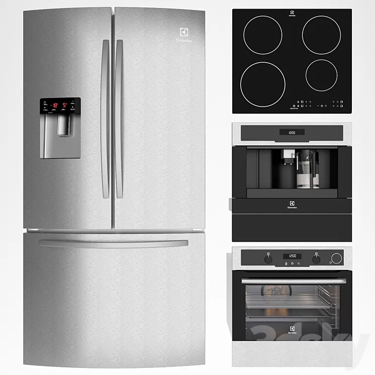 Set Electrolux 1 3D Model