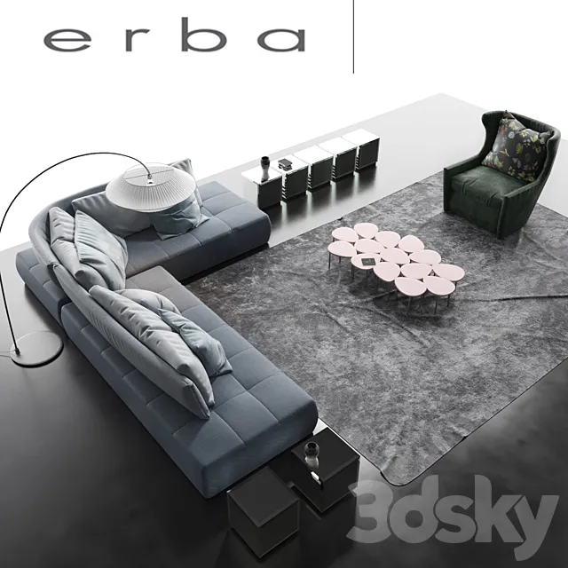 Set Erba 3DModel