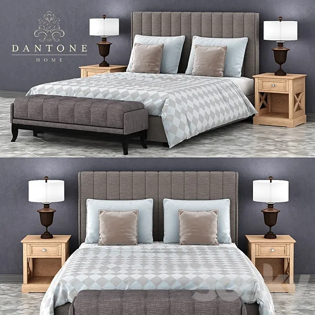 Set for bedroom from dantonehome.ru 3DModel