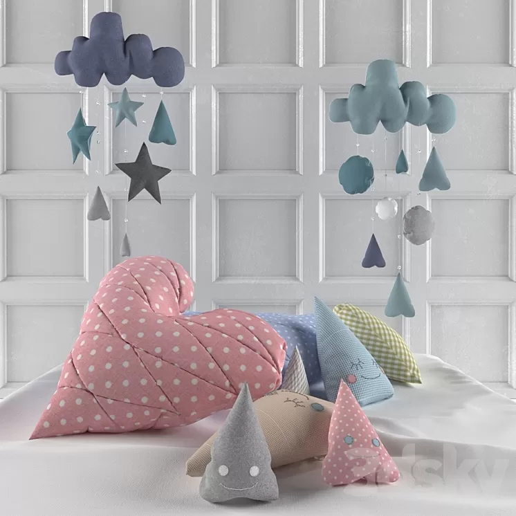 Set for children №2 3D Model