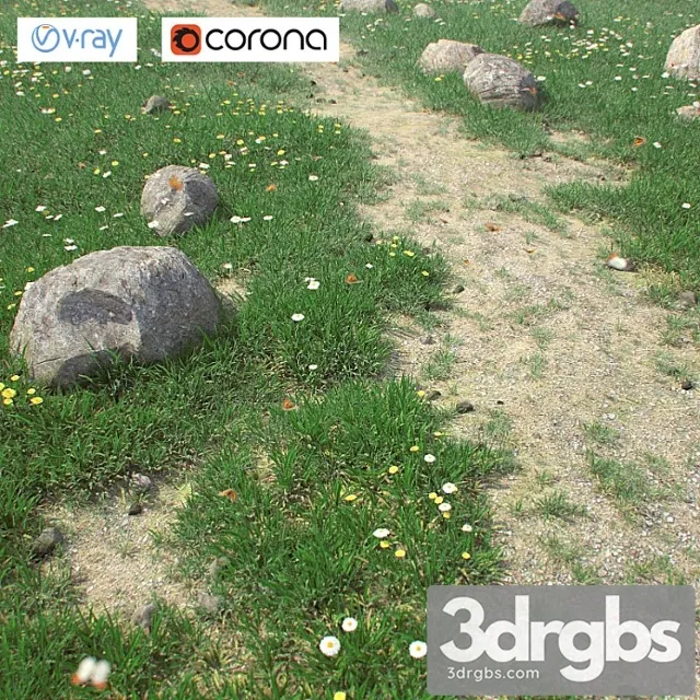 Set for Landscaping 3D Model Free