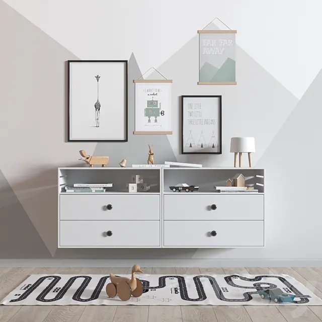 Set for playroom 3DModel