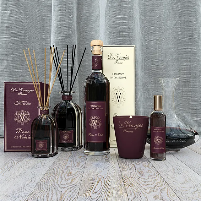 Set fragrances Dr. Vranjes Rosso Nobile 3D Model