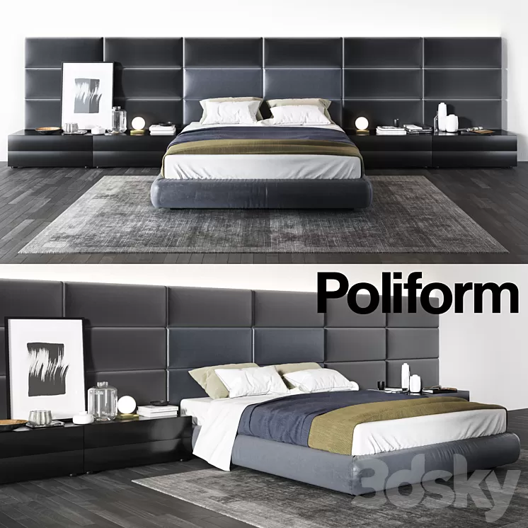 Set from Poliform Dream 3D Model