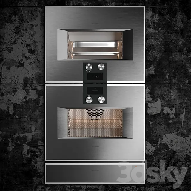 set Gaggenau 3D Model