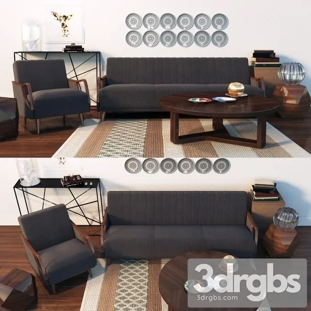 Set Gurniture Models Cosmorelax 3D Model Free