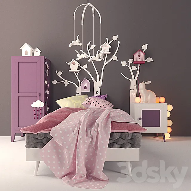 Set in Babe 3DModel