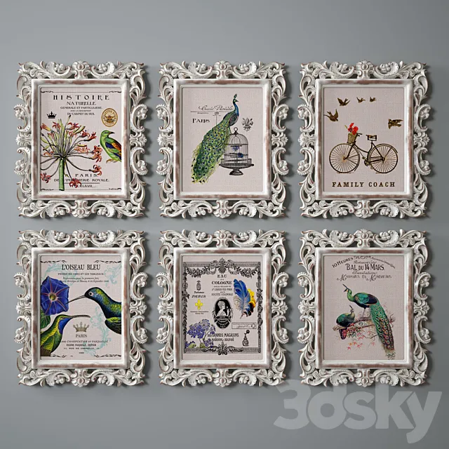 set in the "Solange". 3D Model