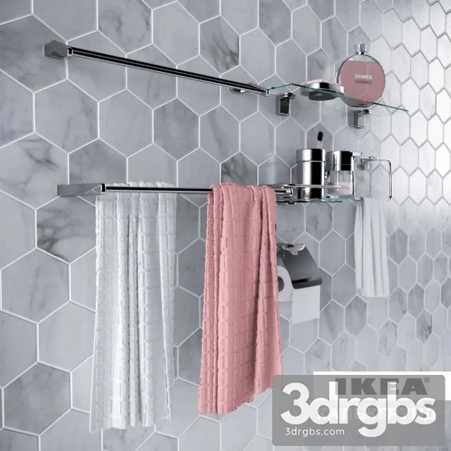 Set Kalkgrund 3D Model Free