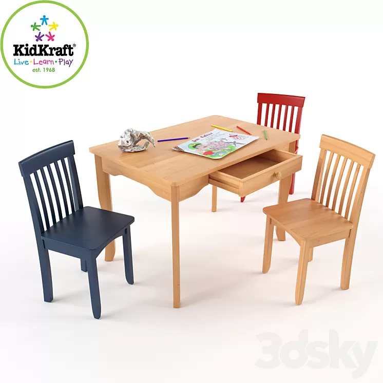 Set Kidskraft 3D Model