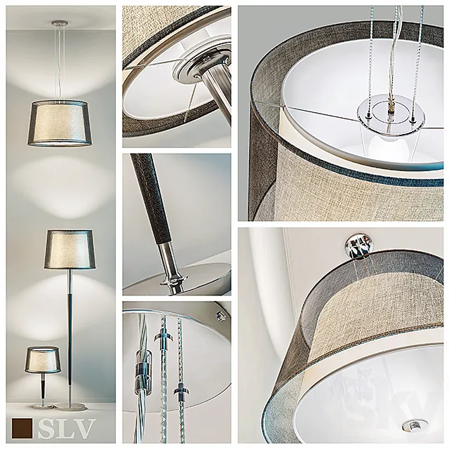 Set lamps SLV 3DModel