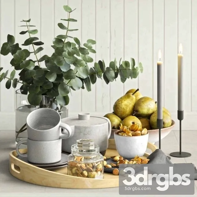 Set Lemon 3D Model Free