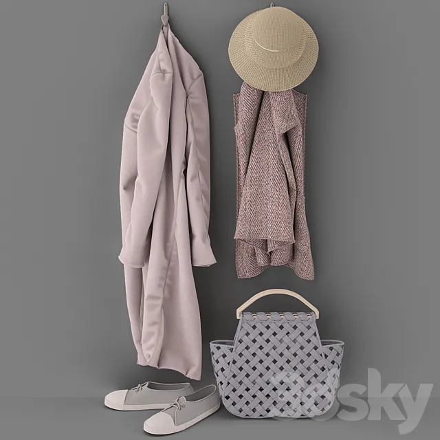 Set of clothes 3DModel