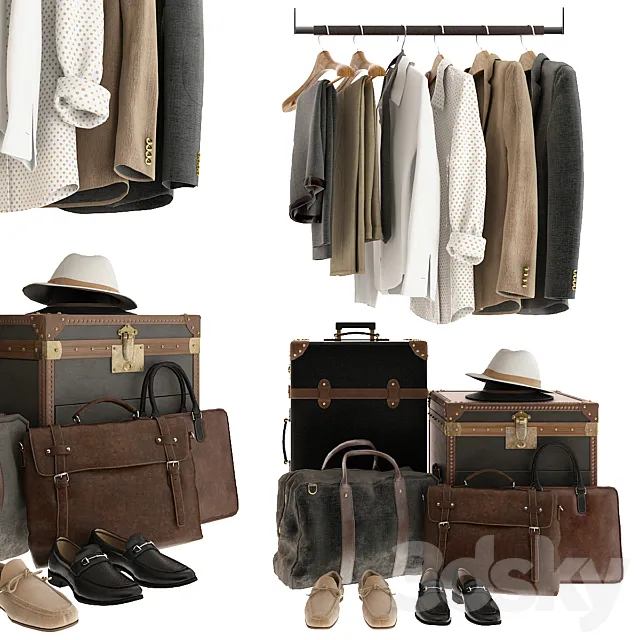 Set of clothes 3DModel