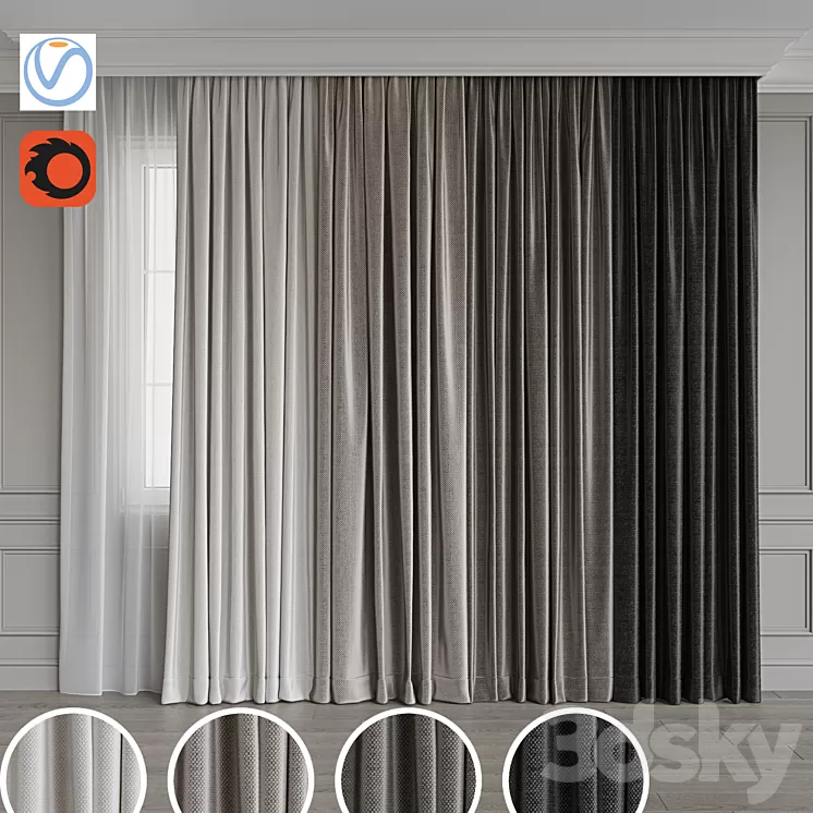 Set of curtains 105