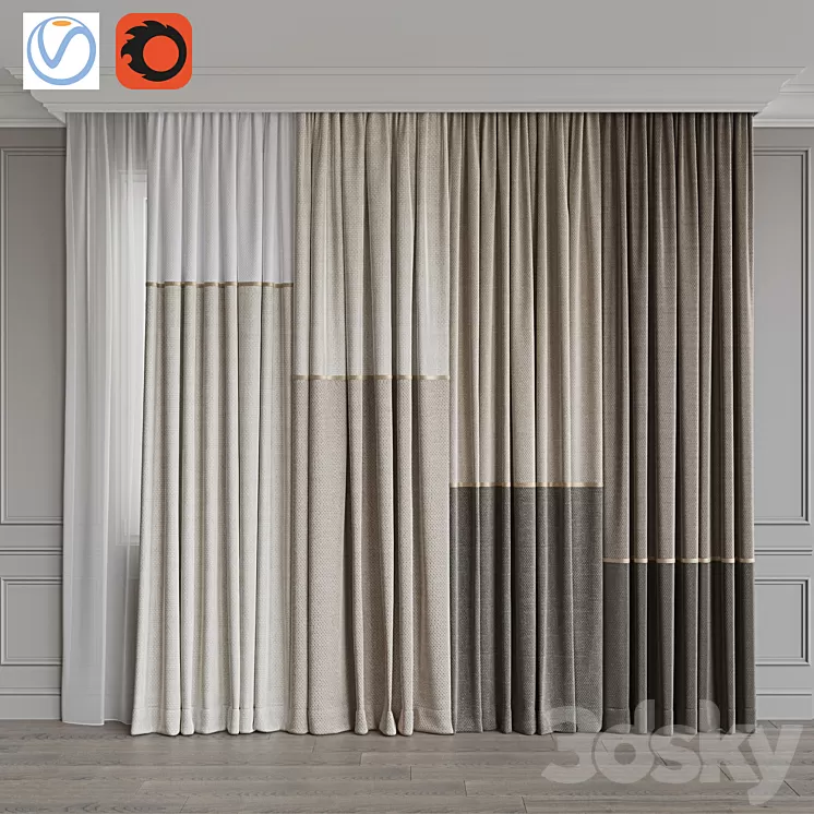 Set of curtains 92