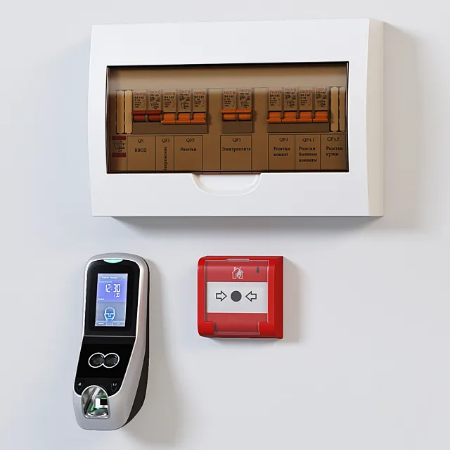 Set of electricians Free Download