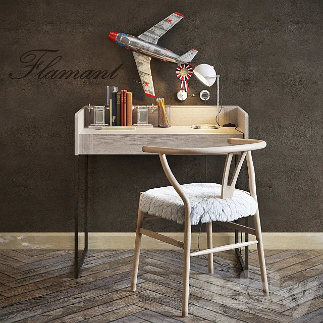 Set of furniture Flamant 3DModel