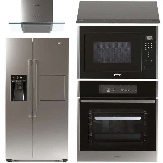 Set of kitchen appliances Gorenje 2 3D Model