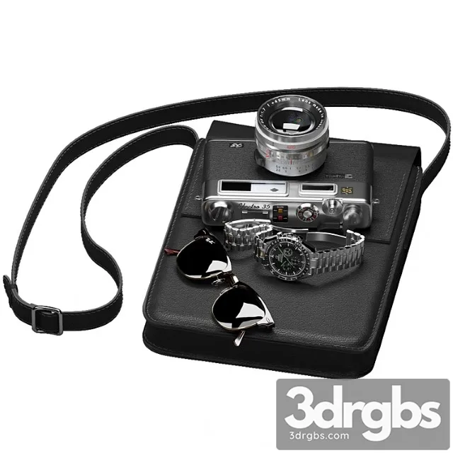 Set Of Mens Accessories Free Download