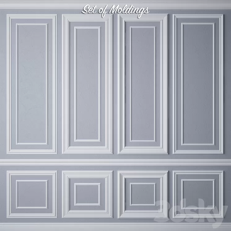 Set of Moldings
