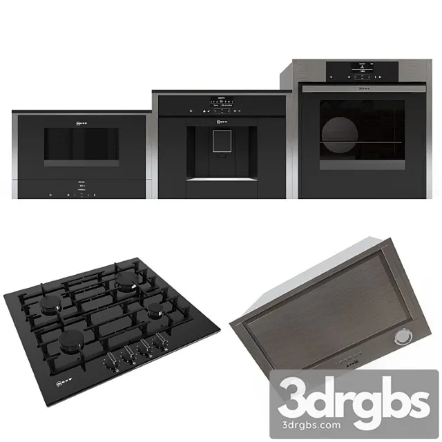 Set of neff technics 2 3D Model Free