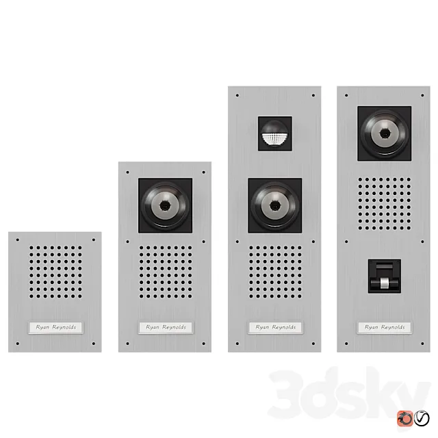 Set of on-door speakerphones Siedle Standart Versions Free Download