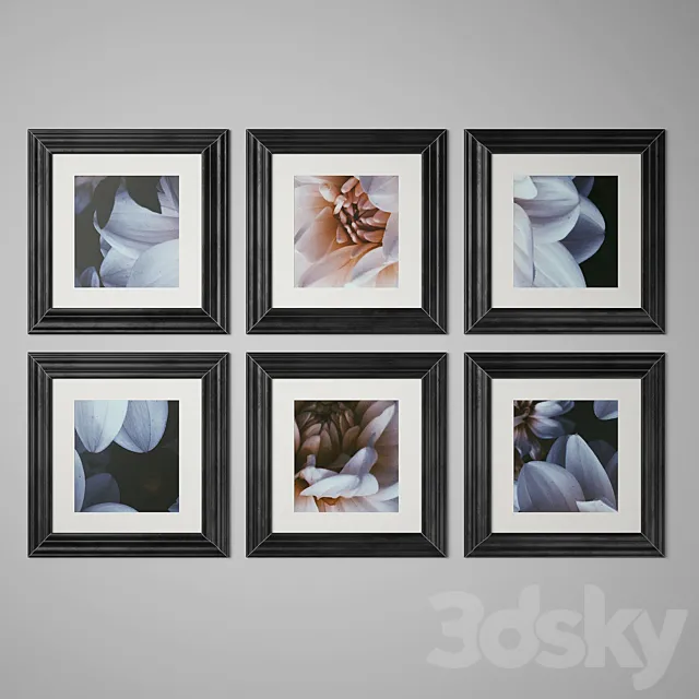 Set of paintings 31 3D Model
