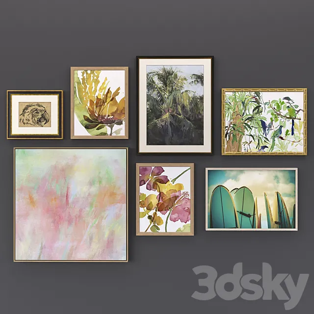 Set of pictures 7 3D Model