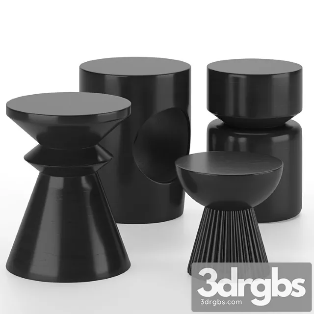 Set of side tables 01
