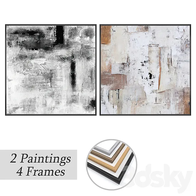 Set of wall paintings No 3506 Free Download